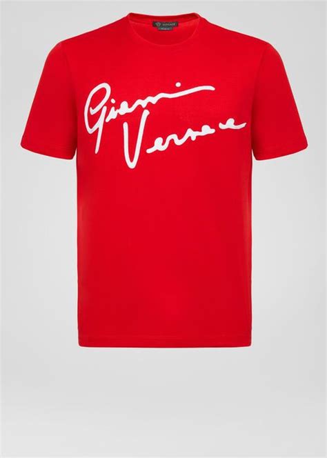 cheap versace t shirts red womens|women's gianni Versace t shirts.